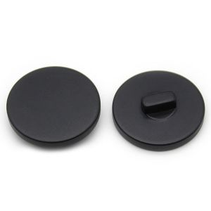 DSIUY Fashion Design Handmake Diy White Flat Black Craft Supplies Resin Shank Button Spray Paint Buttons Sewing Material Accessories Decorative