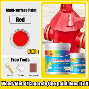 ✨1000G With Brush✨GOOTI Anti Rust Paint for Metal Rusty Metal Steel Protect Japan Paint Primers Sealant for Metal Wood Furniture Stone Ceramics Glass Walls Concrete Cabinets Iron door Pipe