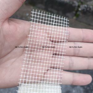 Băng keo lưới sợi thủy tinh. gia cố trần thạch cao sửa chữa các vết nứt tường mối nối bản 5cm (45 mét)