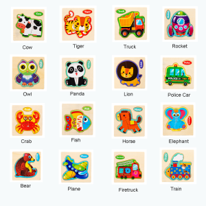 LAKOE puzzle kayu anak / Mainan Edukasi anak / wooden toys