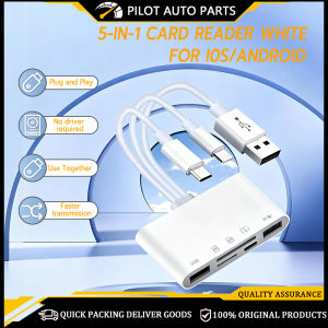 5-in-1 Memory Card Reader USB OTG Adapter & SD Card Reader