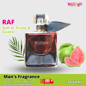 Mulegh Parfum - RAF 20-60ml | Parfum Pria Wangi 12Jam 24Jam & 36Jam