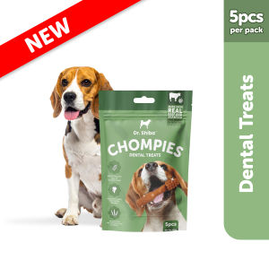 Dr. Shiba Chompies - Daily Dog Dental Sticks - Tartar Control & Oral Hygiene - Natural Dental Protection Treats