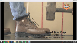 GUZZI® GZ327 | Low Cut Elastic Band Slip On Safety Work Boot - Genuine Top Grain Leather Safety Shoes Steel Toe Cap Steel Plate Goodyear Welt