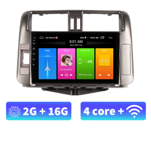 Acodo 2Din Android12 Car Radio For Toyota Land Cruiser Prado 2009-2013 Car Radio Multimedia Video Player Navigation Gps Stereo 2Din Dvd Carplay Bt Wireless Gps Video Player Stereo