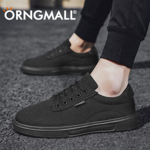 ORNGMALL Sneakers for Men Shoes Students Casual Sports Skate Shoes Fashion Canvas Shoes Board Shoes for Men Suitable Daily Life Casual Sport Street All-match Big Size 39-47
