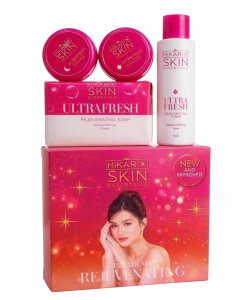 100% ORIGINAL Hikari Skin Essentials UltraFresh Rejuvenating Set