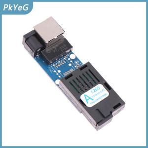 PkYeG Mini Gigabit sợi Quang Phương tiện truyền thông chuyển đổi 1000Mbps duy nhất Chế độ 3-5km UPC APC sc-port A B cổng