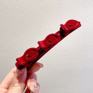 แฟชั่นเกาหลีถักเปียคลิปผมเรียบคลิปด้านข้างคลิปผมอุปกรณ์เสริม