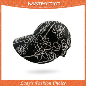 MATEYOYO Women Sun Cap Fisherman Hat Foldable Sun Visor Cap Can Hang a Mask Fashion Embroidery Beach Cap Sun Protection Cap UV Protection for Summer Outdoor Travel