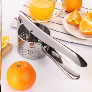 Stainless Steel Handy Fruit Manual Juicer Potato Ricer Masher Food Mill Fruit Press Juicer Extractor