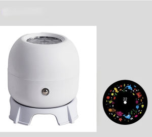 Projection Lamp Kids Bedroom Night Light Seven Colors Dreamy Rotating Projector For Sleeping/Decorative Mood Lighting/Suitable For Children/360 Degree Rotating/Soothing Light