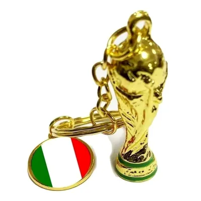 [SG Ready Stock] World Cup Trophy Keychain Football National Team Badge Bag Charm Fan Gift