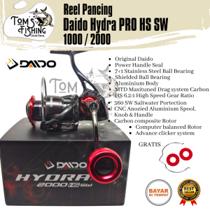 Reel Pancing DAIDO OCEA / HYDRA PRO SW 1000 - 5000 (7+1Bearing) Salt Water PH - Toms Fishing