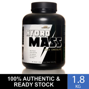 Hydro Mass – Halal Mass Gainer with Hydrolyzed Whey Protein 1.8kg 52g Protein (Milk Chocolate)