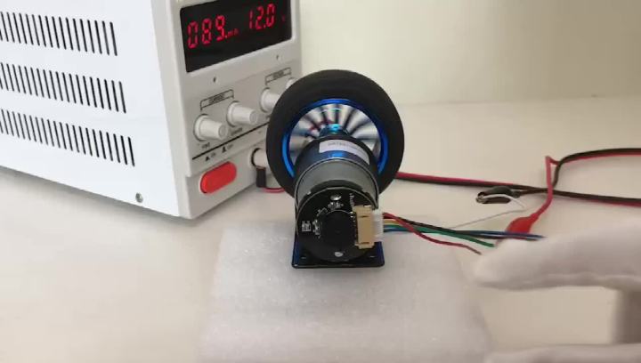 DC Encoder Gear Motor High Torque DC 6V 12V High Speed 7 To 1590RPM In ...