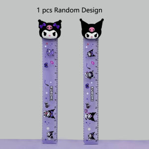 【SSRN】 Acrylic Straight Rulers Cartoon Ruler Kid School Stationery Supplies Measuring Drawing Tool #BK0234#