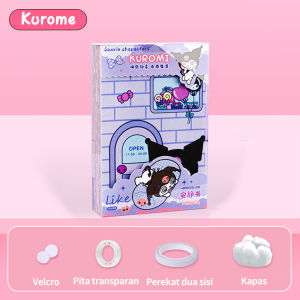 Baby Shine DIY Quiet Book Mainan Edukasi Busy Book Mainan Stiker Anak Sanrio Cinammon Melody