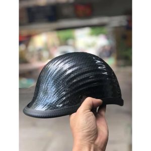 Mũ 1/2 dáng sò carbon - mũ nửa đầu dáng sò carbon