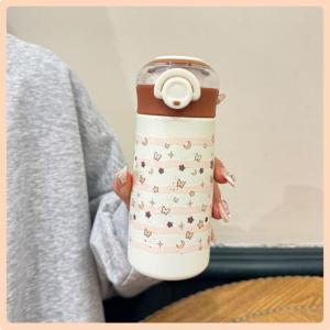 TUMBLER TERMOS STAR BUTTERFLY 350 ML BOTOL MINUM PORTABLE VACUUM CUP INSULATED BOTTLE HOT & COOL STAINLESS STEEL 304 / COFFEE TUMBLER / TERMOS TAHAN PANAS & DINGIN