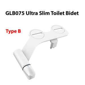 IONA Toilet Bidet Spray Attachment | Non Electric Ultra Slim Dual Nozzle Water Spray Attachment - GLB073 & GLB075