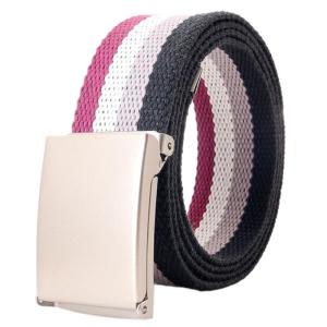 Người đàn ông của đầy màu sắc Dây thắt lưng Nylon dệt thắt lưng eo với dễ dàng điều chỉnh khóa cho cắm trại và an ninh nhân viên