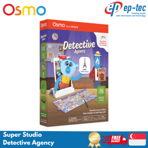 Tangible Play Osmo Detective Agency No Base STEM Educational Toys for Kids Ages 5-12+ Home-based Toy