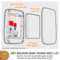 Bộ phát Wifi di động PROLiNK DL7202 dùng SIM 4G LTE 150Mbps, pin 3100mAH lên tới 12h, TFT 1.44", hỗ trợ 185 quốc gia. 
