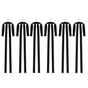 Velvets Christmas Bows Decoration For Indoor Festives Display And Gifts Easy to Hanging Bowknot Pendant for Tree Window