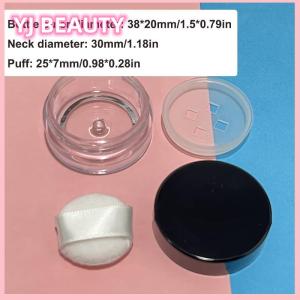 🔥🔥🔥yaojun 3G nhựa rỗng bột lỏng Jar với trang điểm Puff hộp sifter container mỹ phẩm Jar xách tay lỏng bột hộp bơm lại trường hợp