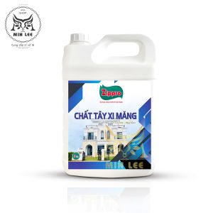 Chất tẩy xi măng Zippro 5 Lít tẩy xi măng trên nhôm inox gạch men nhựa giá rẻ tại TP Hồ Chí Minh