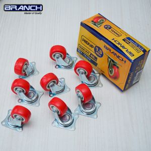 Roda Etalase Roda Troli Ukuran 1.5 inch | Roda Lemari | Roda Caster Nylon Hidup / Mati