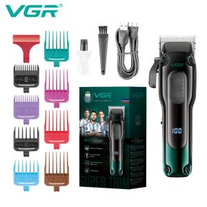VGR V-013 Electric Hair Clipper 6500 RPM High Speed Hair Clipper with Gradient Fineness Home Hair Clipper
