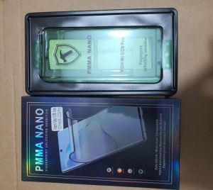 Aldora Anti Gores Full Layar PMMA Polymer Nano Curve Full Screen Compatible With For Xiaomi Mi Note 10 / Mi CC9 Pro