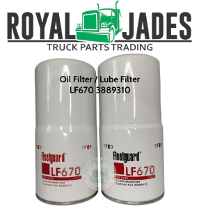 1PC - Oil Filter  Lube Filter LF670 3889310