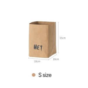 Shimoyama Washable Kraft Paper Storage Bag