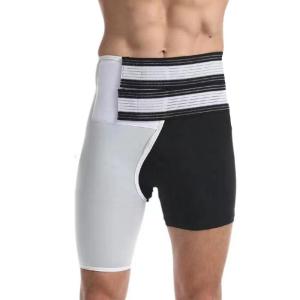 Orthopaedic Thigh Support with Waist Belt Breathable Thigh Compression Bandage Hip Thigh Stabilizer Sleeve for Workout