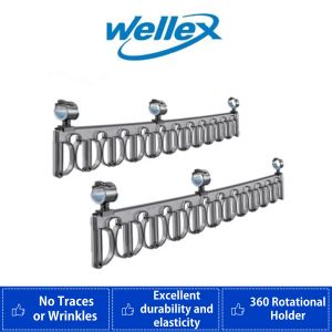 Wellex Anti Wrinkle Clothespin GP Laundry Drying Rack
