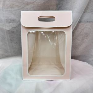 ถุงของขวัญ ถุงกระดาษ หน้าใส ใส่ตุ๊กตา ดอกไม้ ของชำร่วย ของรับไหว้ เทศกาลต่างๆ