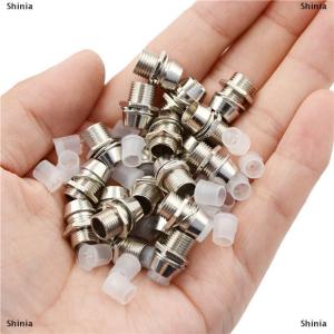 [COD] Shinia Hot 20 pcs ทองแดง5mm light emitting diode LED Holder Mount PANEL DISPLAY