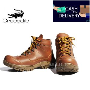 sepatu safety premium crocodile morisey fireefire best seller bisa bayar di rumah
