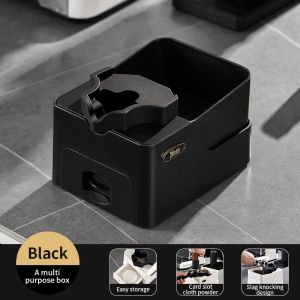 BINCOO Coffee Slag Bucket Distributor Portafilter Powder Dispenser Press Tamper Coffee Machine Accessories