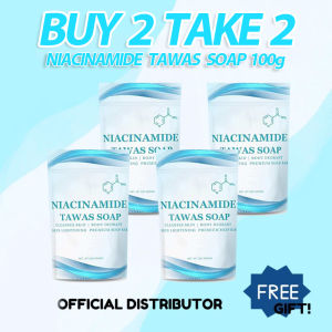 Buy 1 Take 1 Hally Milk Nicotinamide Whitening Moisturizing body lotion and Nicotinamide Tawas soap