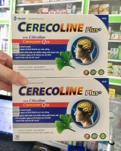 hoạt huyết dưỡng não cerecoline plus hộp 30 viên (hàng mới date mới)
