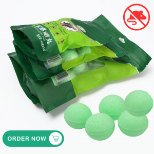 Natural Mouse Repellent Ball Rodent Repellent Peppermint Mouse and Rats Repellent