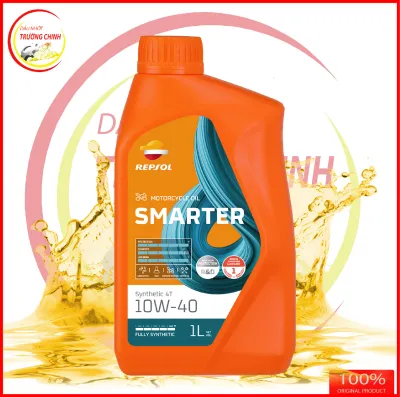 Nhớt Repsol Smarter Synthetic 4T10W40 (Sintetico) dành cho xe số tay côn