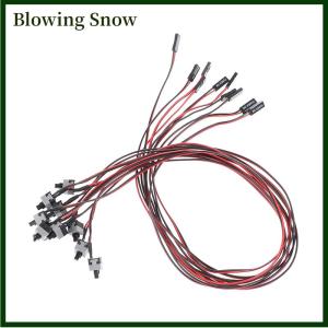 Blowing 10pcs50cm Power Button Switch Cable for PC Switches Reset Computer Push Button