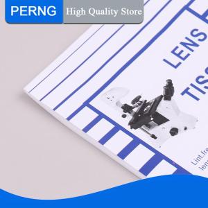 [PERNG] Tehe 50 Pcs Lens paper 10 x 15cm large lens wiping paper single mirror microscope