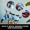 LEGO Icons 10298 Vespa 125 Building Kit (1,106 Pieces) Mainan Balok (18 Tahun+). 