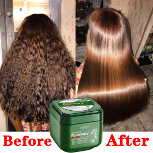 Rosemary  Masker Rambut 500ml Masker Rambut Perawatan Nutrisi Lembut Mengurangi rambut kusut  Masker Rambut Volume Kering Perawatan Rambut Perawatan Rambut Keratin Masker Rambut Penghalus Rambut Rosemary Masker Rambut Alami